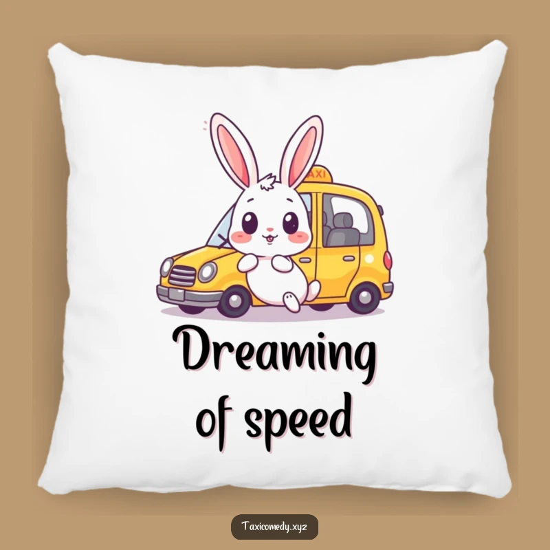 Funny Rabbit Pillow: Surprised Bunny, Soft & Hilarious Home Accent