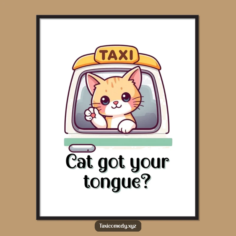 Free Printable Funny Cat Wall Art - Quirky Downloadable Home Decor