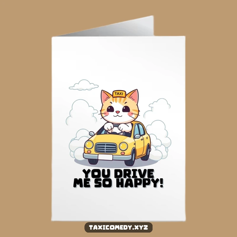 Free Printable Congrats Card: Cloud Taxi Triumph, Downloadable Greeting