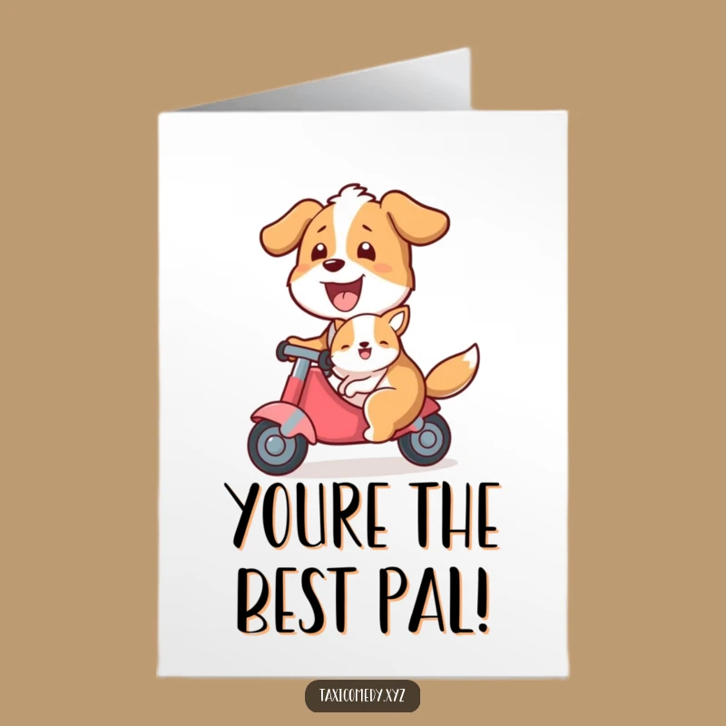 Free Printable Congrats Card: Doggy Ride Success, Downloadable Greeting