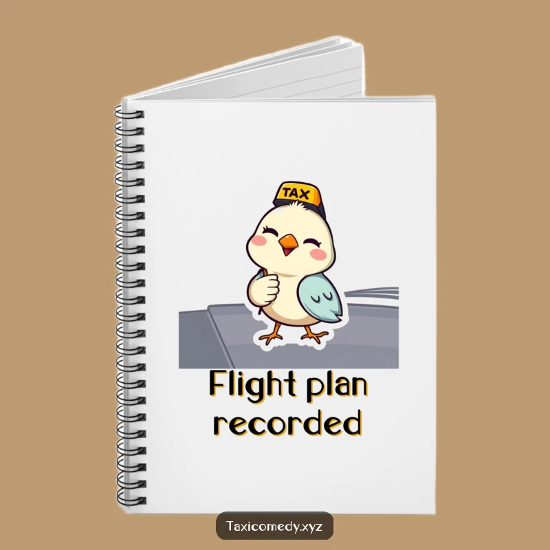 Funny Bird Notebook: Winking Driver, Perfect for Quirky Notes