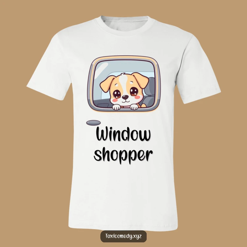 Funny Dog in Taxi T-Shirt - Comedic Canine Apparel for Pawsome Personalities